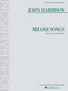 Milosz Songs Vocal Solo & Collections sheet music cover